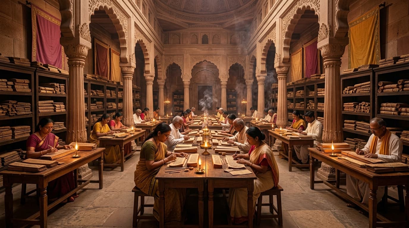 Ancient Sanskrit Manuscripts